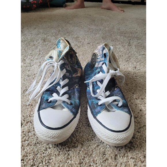 RARE Converse Chuck Taylor DC Comics Gotham Sirens High Top Sneaker Sz 6.5 - Picture 3 of 7